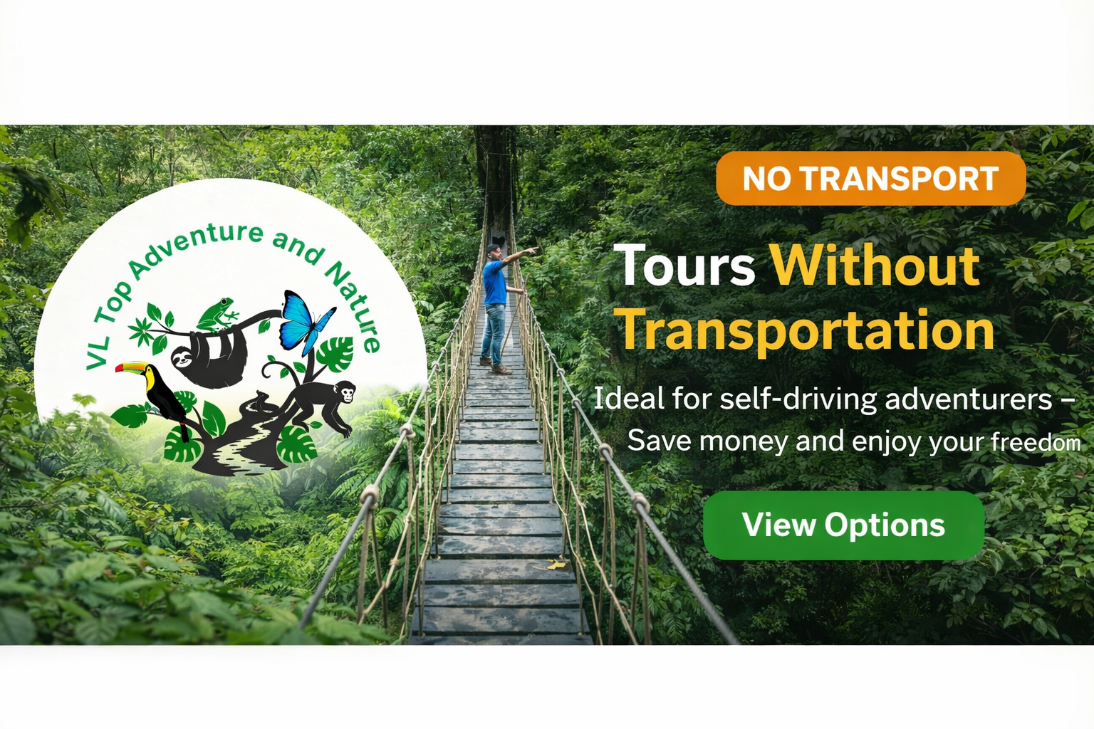 Tours without transport